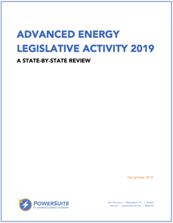 Advanced Energy Legislative Activity 2019 - thumbnail
